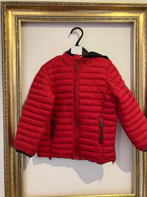 Pre-loved Red Padded Coat 4y
