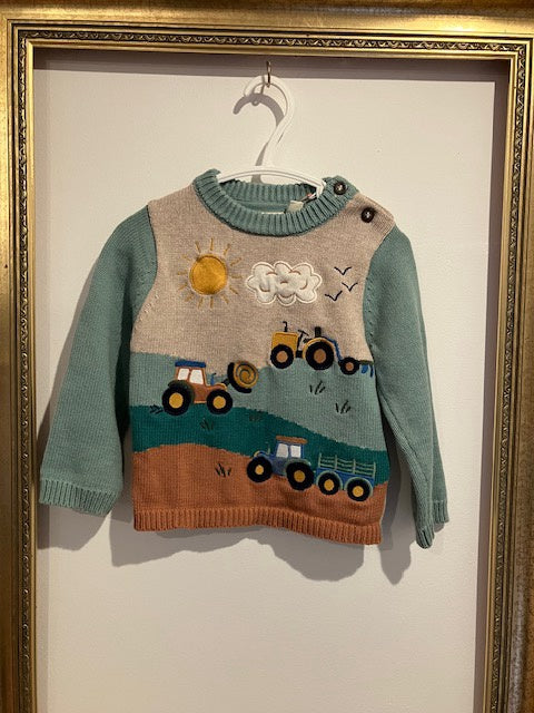 Pre-loved JoJo Tractor Jumper 18-24m
