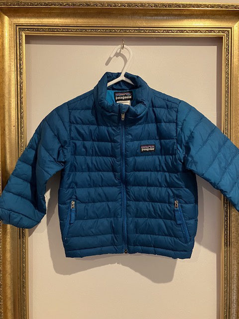Pre-loved Patagonia Blue Padded Jacket 2y