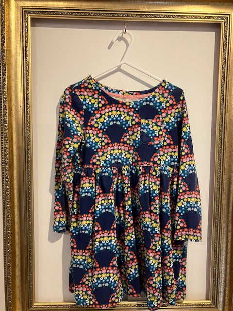 Pre-loved Mini Boden Floral Dress 5-6y
