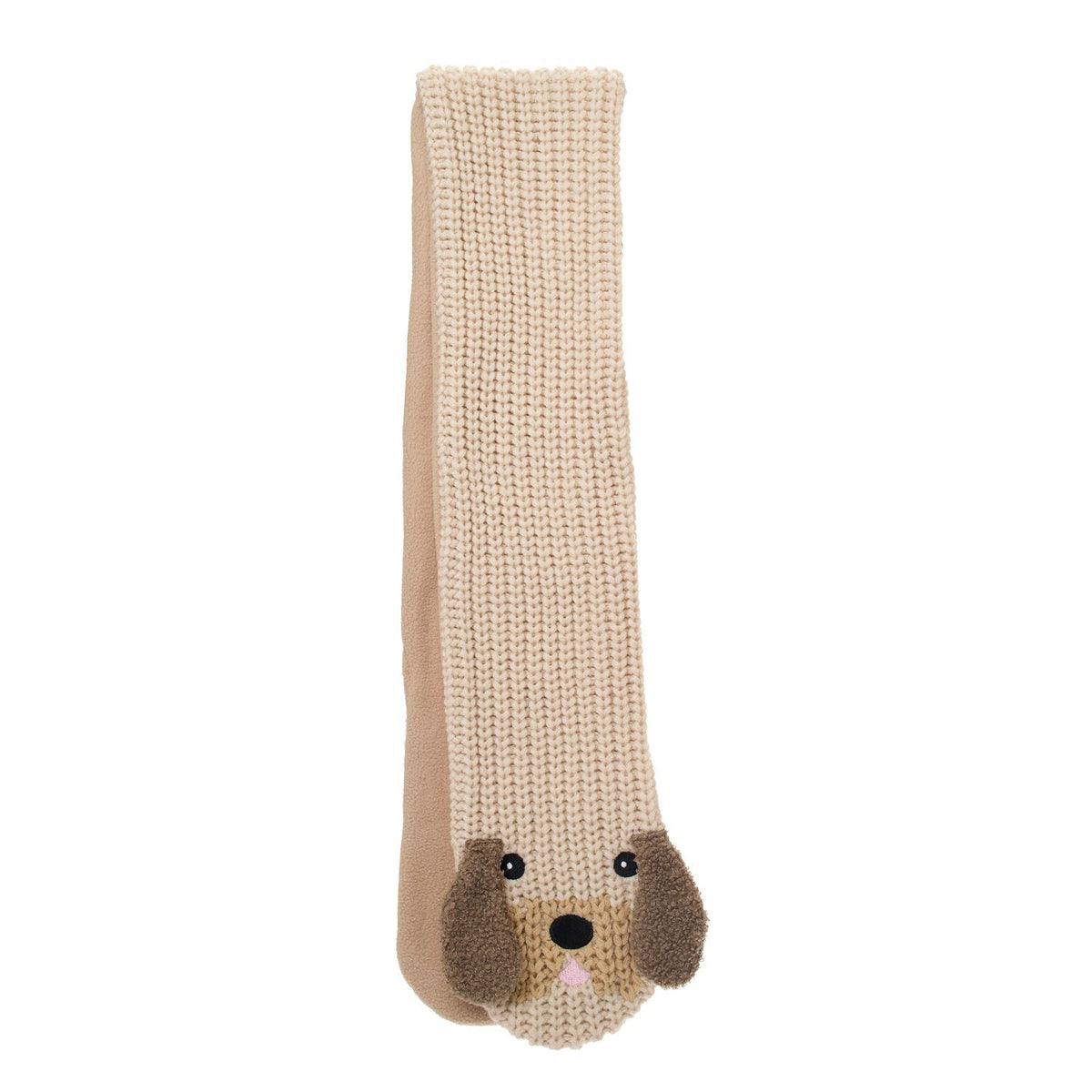 Puppy Knitted Scarf