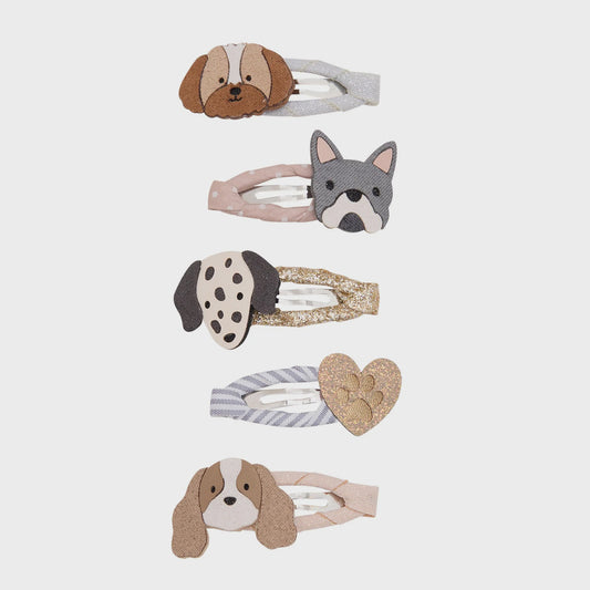 Puppy Love Mini Clips - Neutral