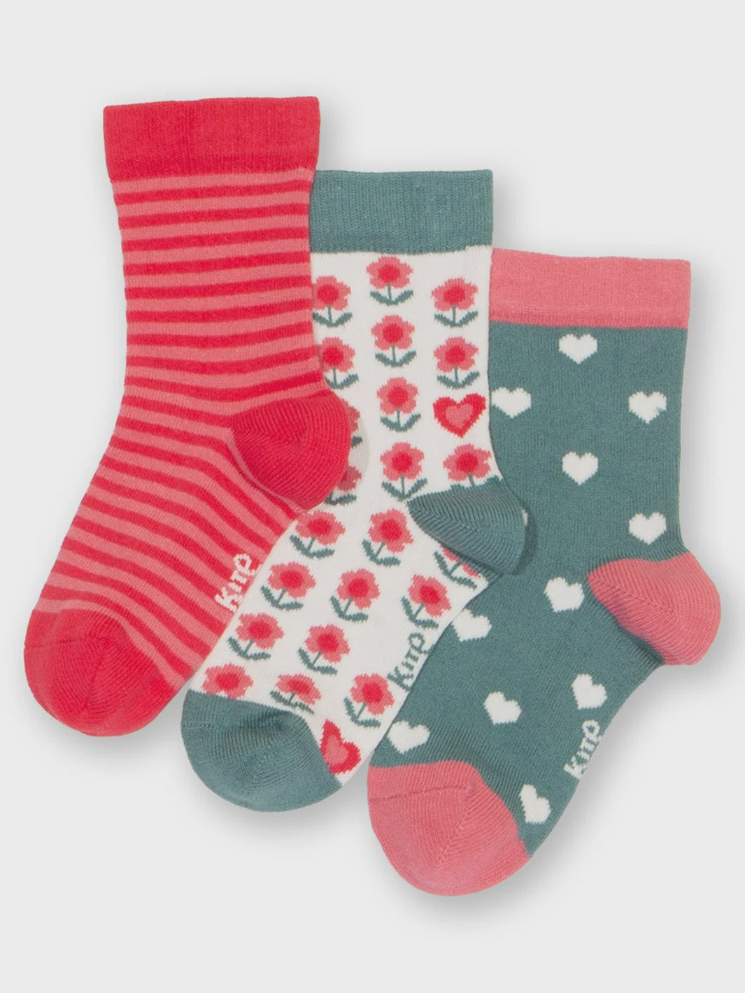 Queen of Hearts Socks (GOTS)
