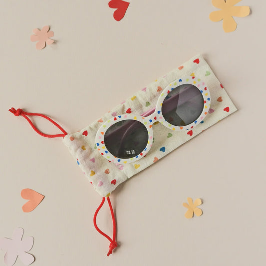 Rainbow Hearts Sunglasses