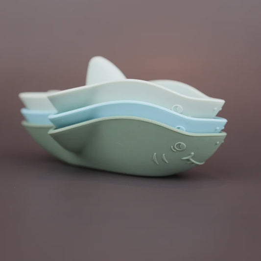Silicone Shark Bath Boats