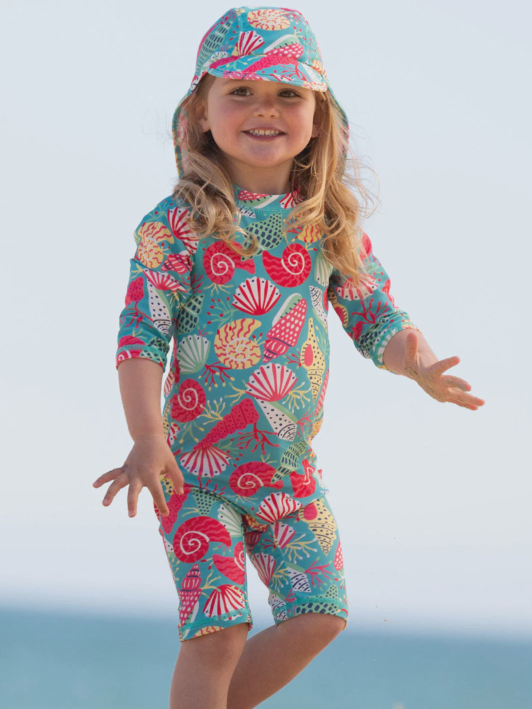 Shell Sunsuit - Swimming Costume