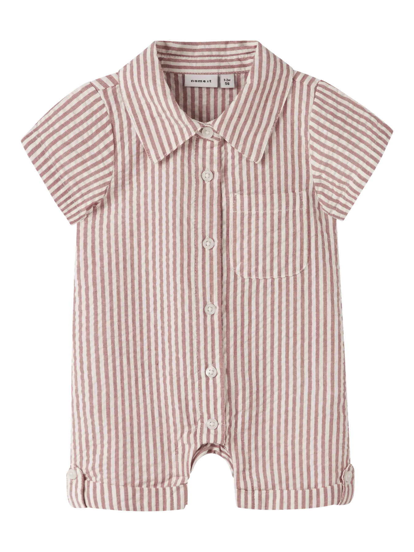 Mocha - Smart Shirt Romper
