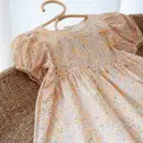 Puff Short Sleeved Dress - Meadow