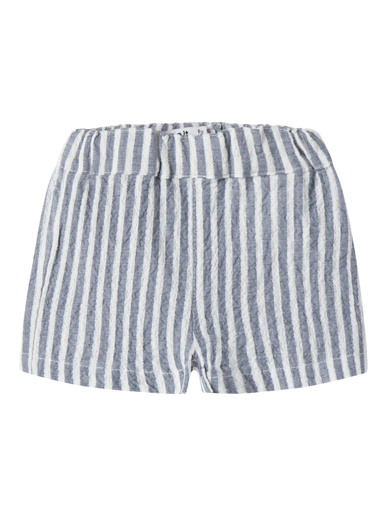 Cotton Stripe Shorts -2 Pack Chateau Gray & Vintage Indigo