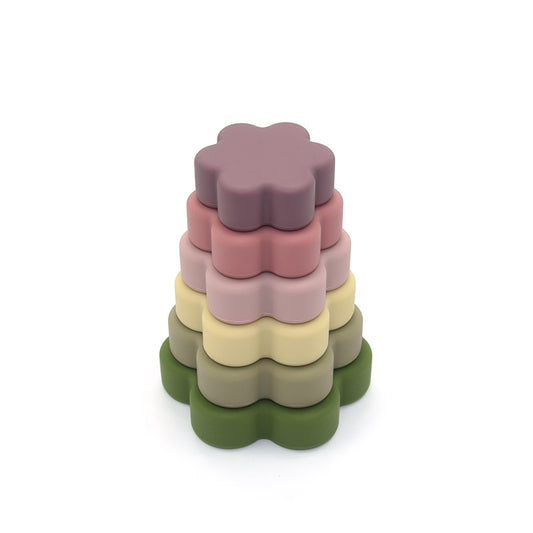 Silicone Stacking Flower