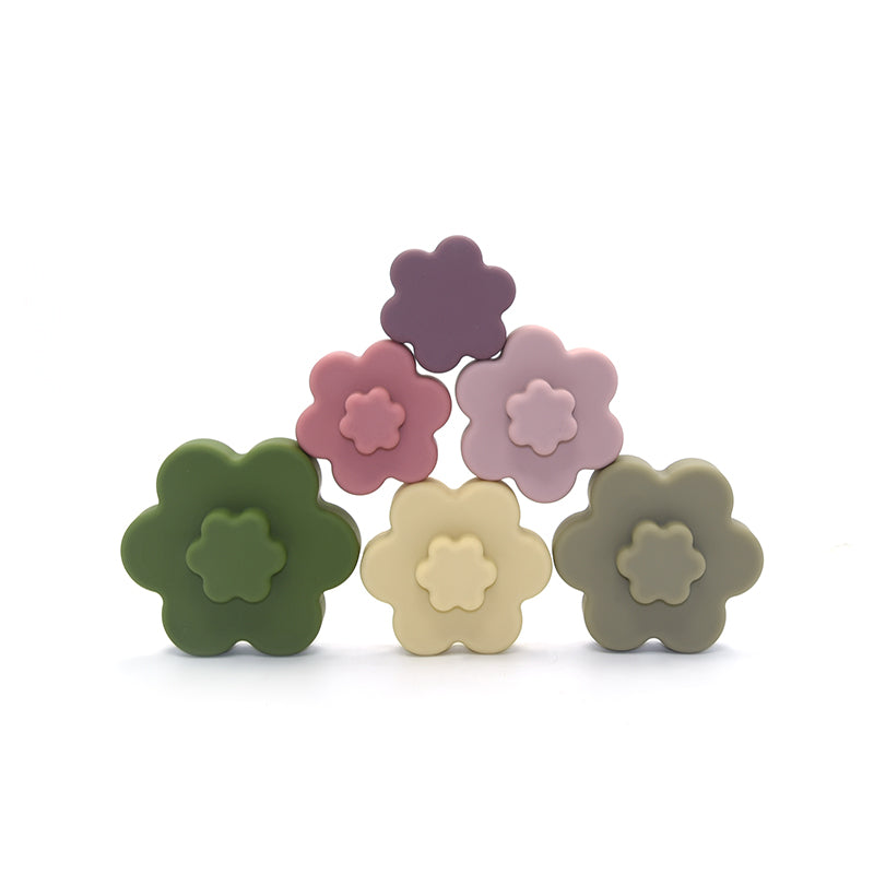 Silicone Stacking Flower