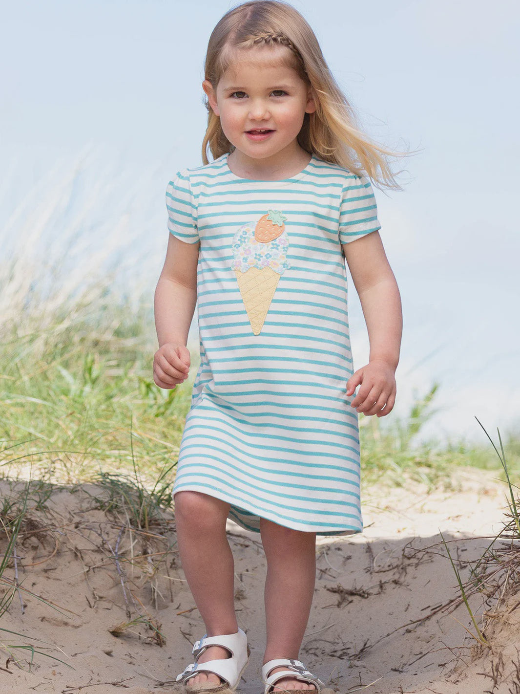 Strawberry Sorbet Dress (GOTS)