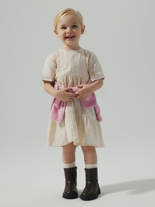 Summer Cotton Dress - Sand