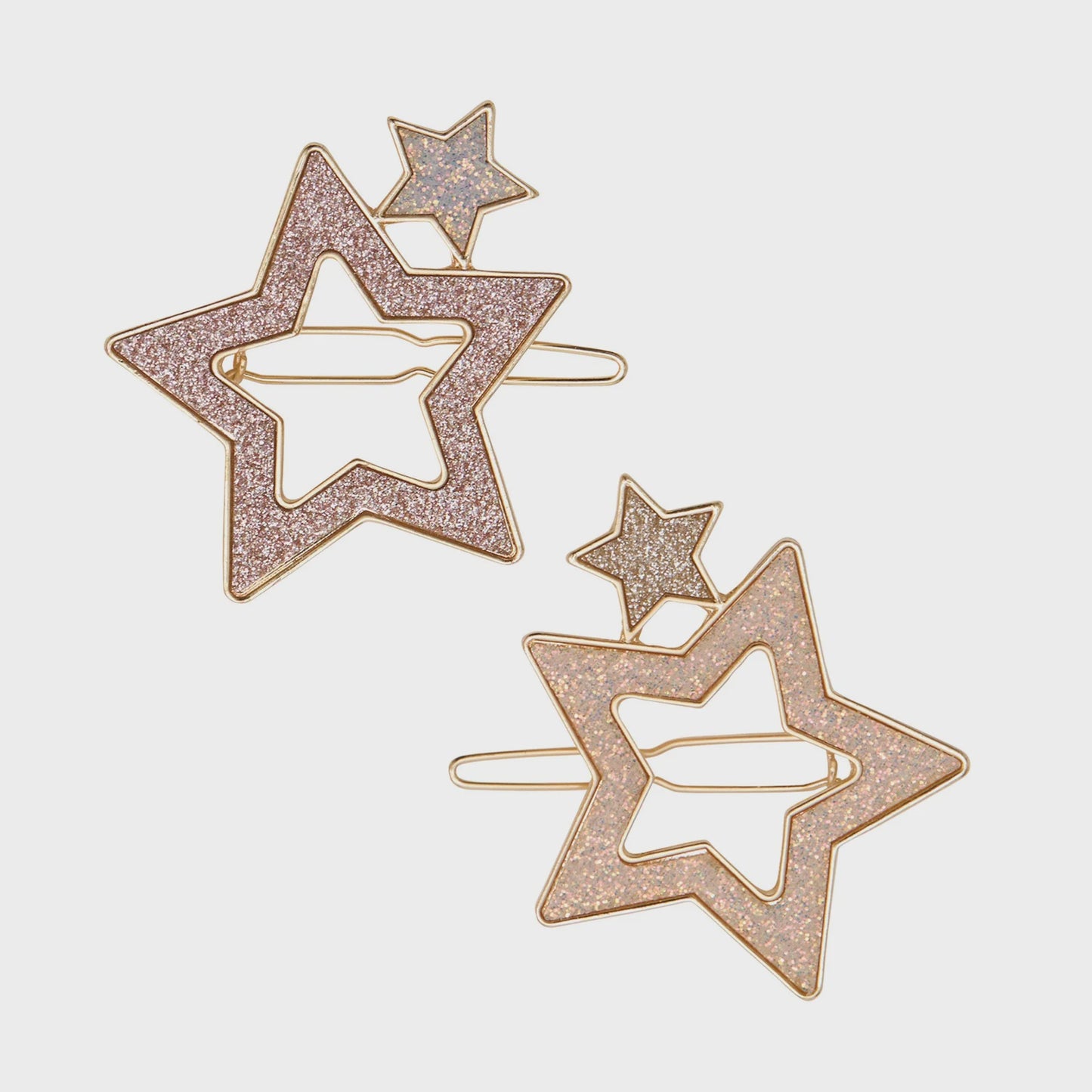 Star Snap Clips - Shimmer