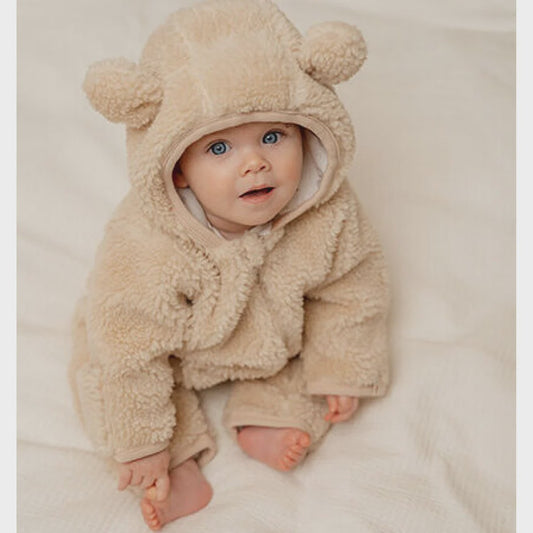 Teddy One Piece Suit - Sand