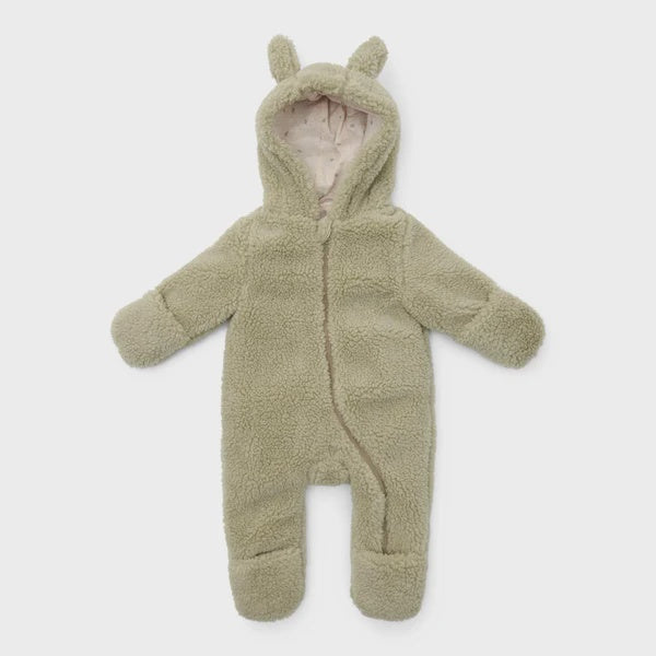 Teddy One Piece - Soft Green