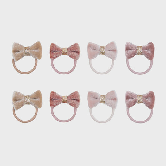 Tinkerbell Bow Mini Clips - Multi