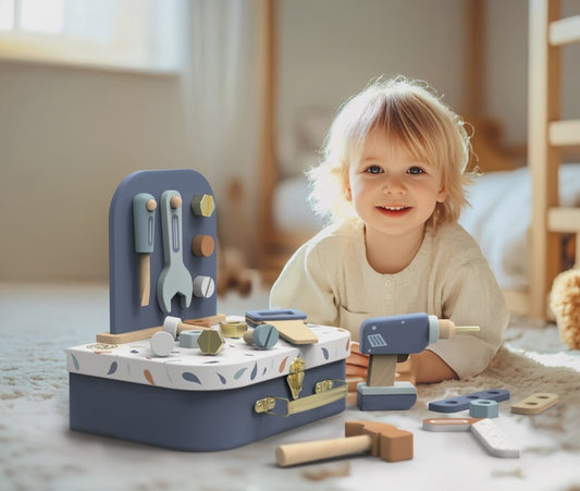 Wooden Workbench & Case