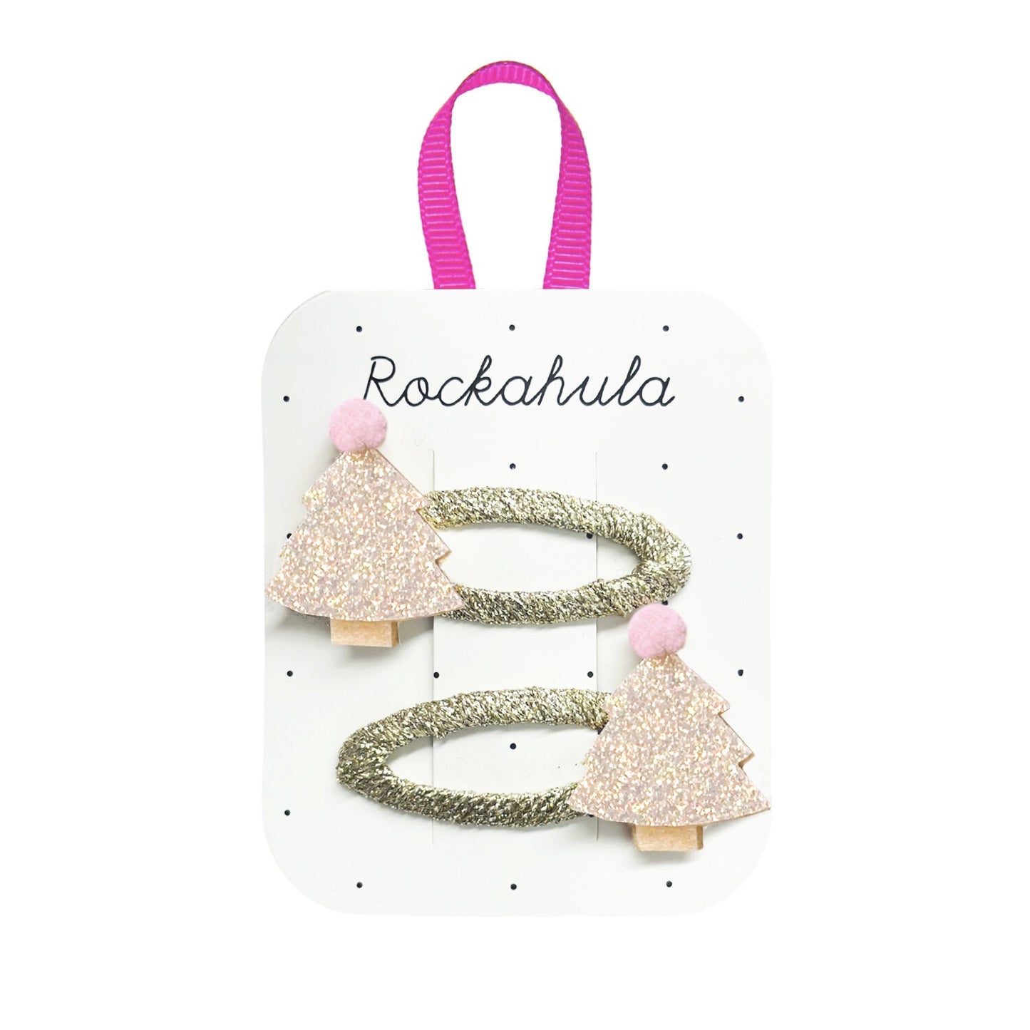 Frosted Christmas Tree Clips