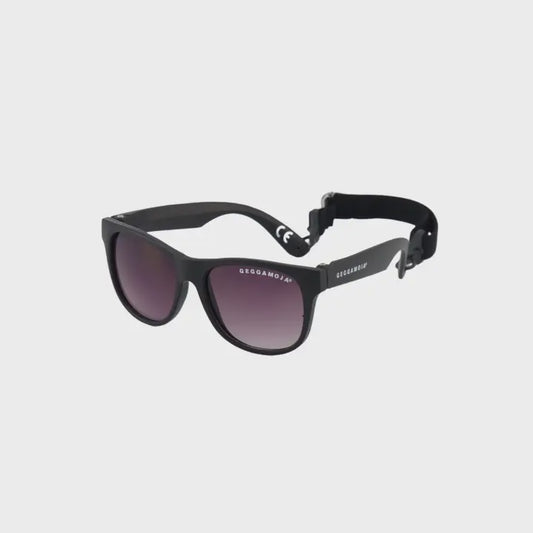 Bendable Baby Sunglasses - Black - 0-12M