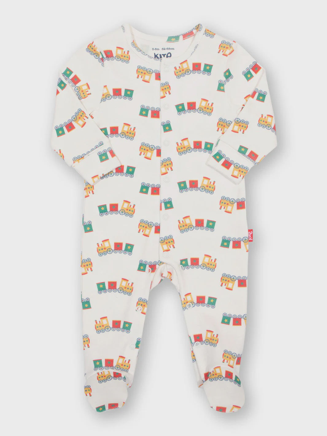 Choo Choo Sleepsuit (GOTS)