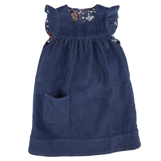 Shift Dress (Reversible) - Night Blue