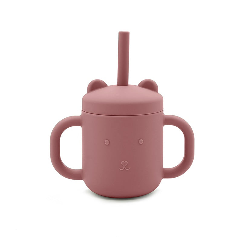 Silicone Bear Cup - Pink