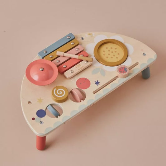 Wooden Table Top Music & Activity Table