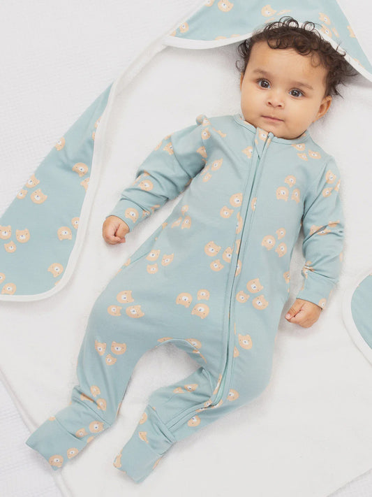 Three Bears Sleepsuit (GOTS)