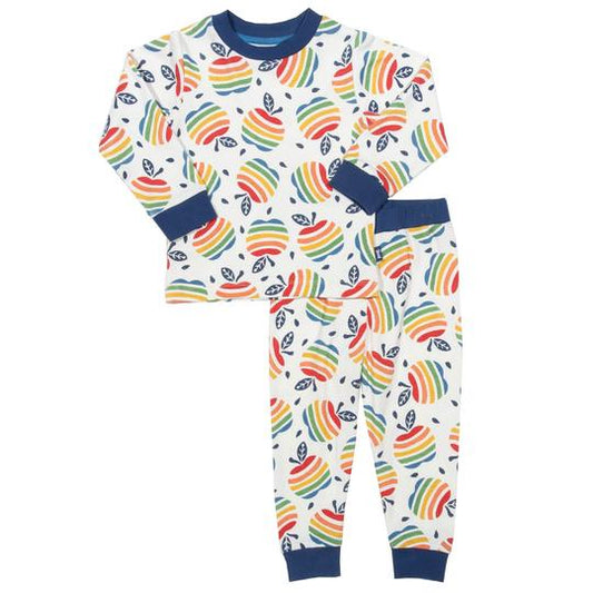 Rainbow apple pyjamas