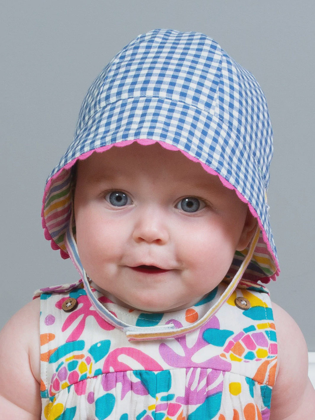 Sweet Stripe Sun Hat (GOTS)