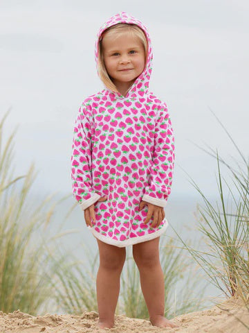 Strawberry Dream Beach Cover Up (GOTS)