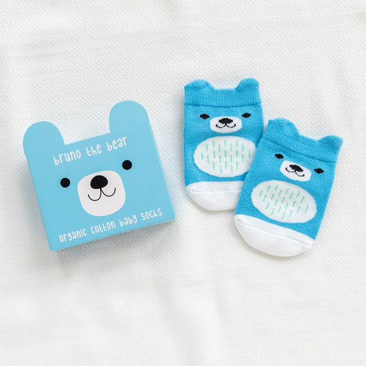 Bruno The Bear Socks 0-6m 1 pair