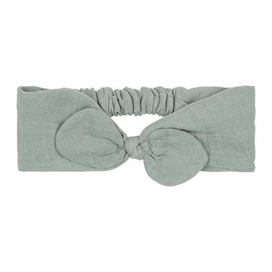 Bow Baby Headband - Sage Green