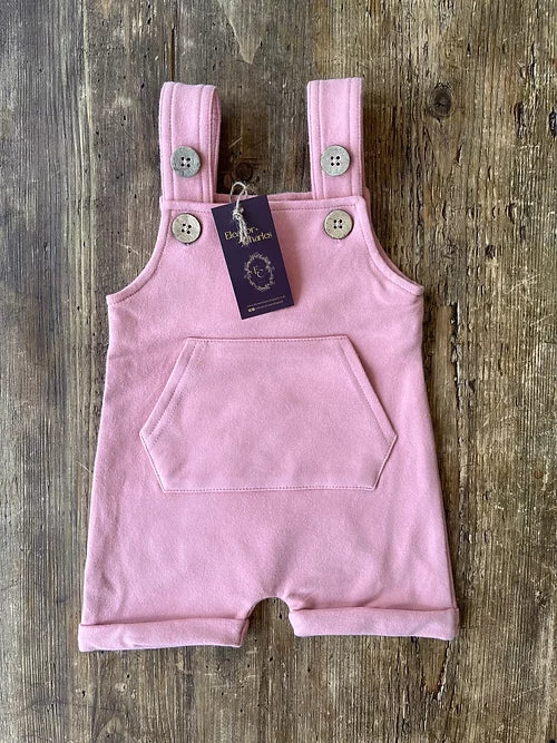 Organic Cotton Dungaree Shorts