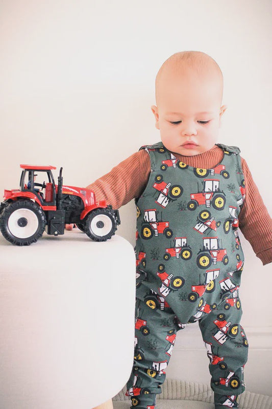 Happily Ever Tractor Romper