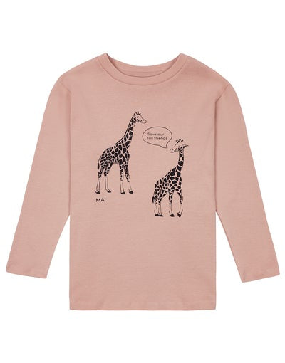 Giraffe P LS Tee