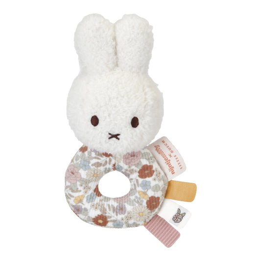 Miffy Vintage Flowers Rattle