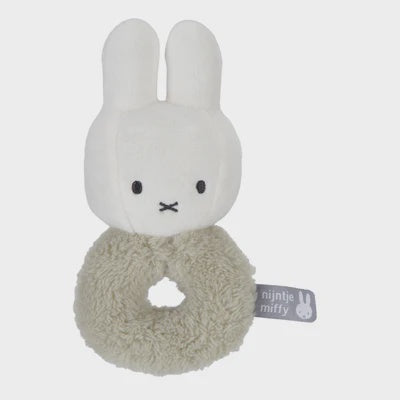 Miffy Rattle Fluffy - Green