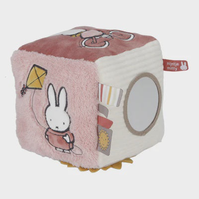 Miffy Cube Fluffy Pink
