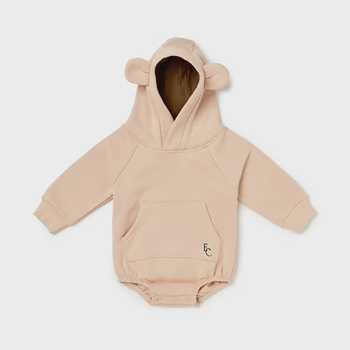 Hooded Jumper - Stone