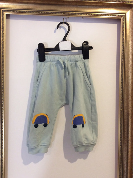 Pre-loved M&S Green Joggers 9-12m