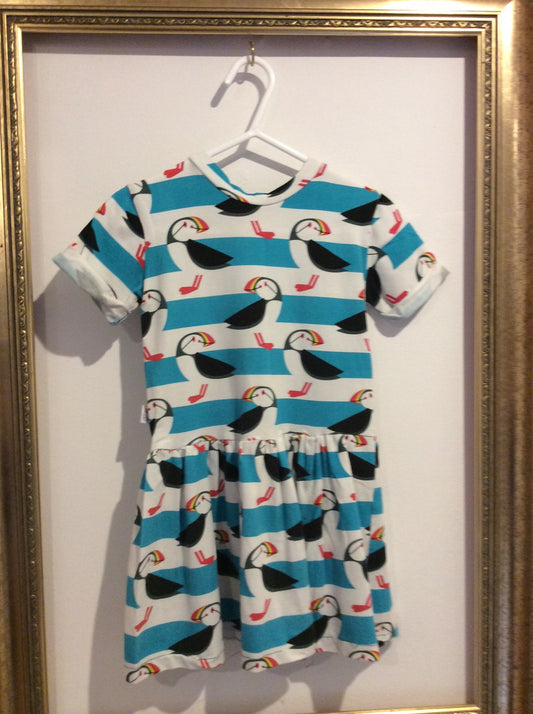 Pre-loved Puffin Dress 18-24m