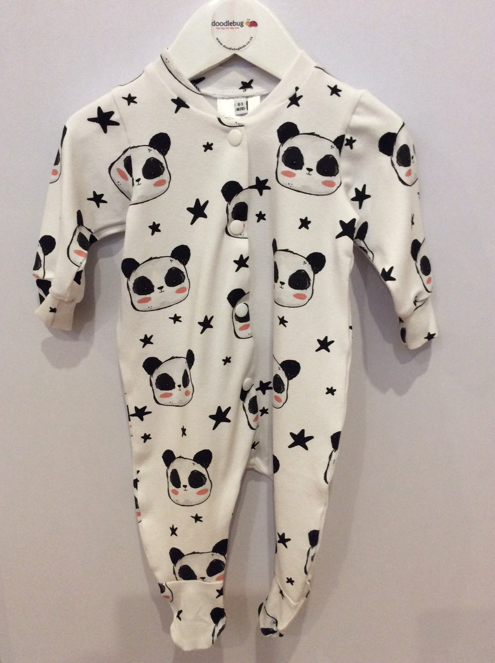 Panda Sleepsuit