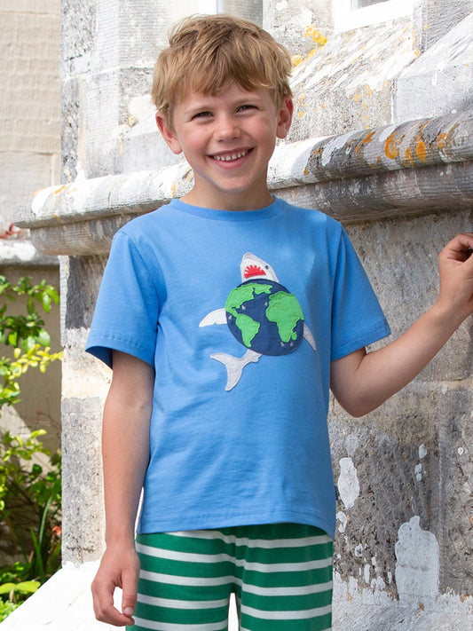 Planet Shark T-Shirt (GOTS)