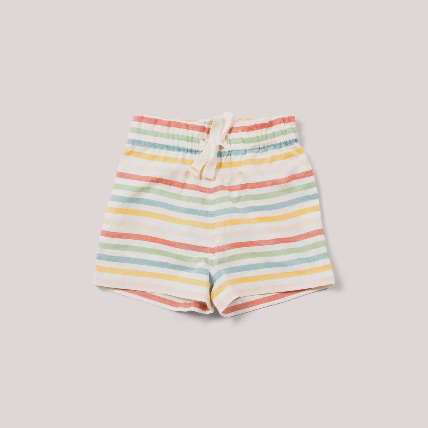 By the Sea Rainbow Striped Seersucker Shorts