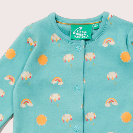 Sunny Days Organic Sleepsuit