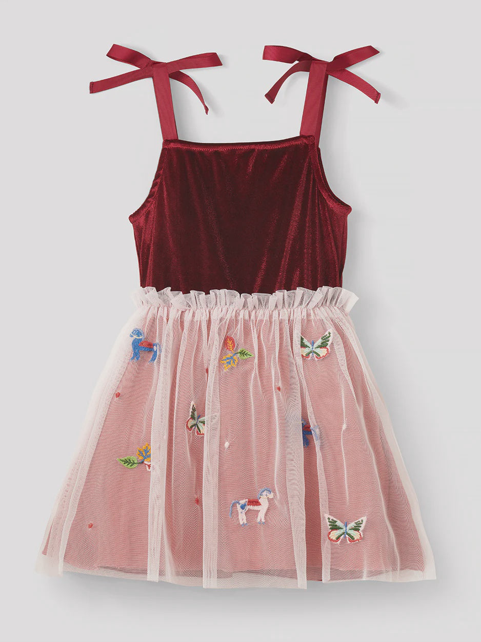 Butterfly & Unicorn Tulle Dress