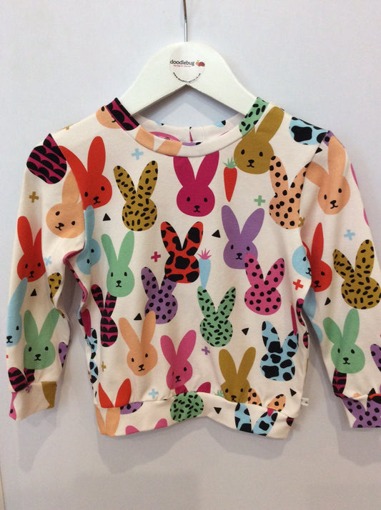 Bunny Cream Top