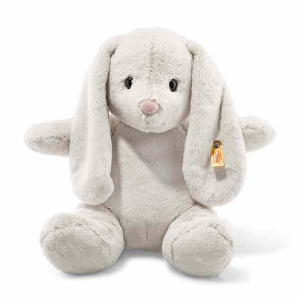 Steiff Hoppie rabbit, light grey